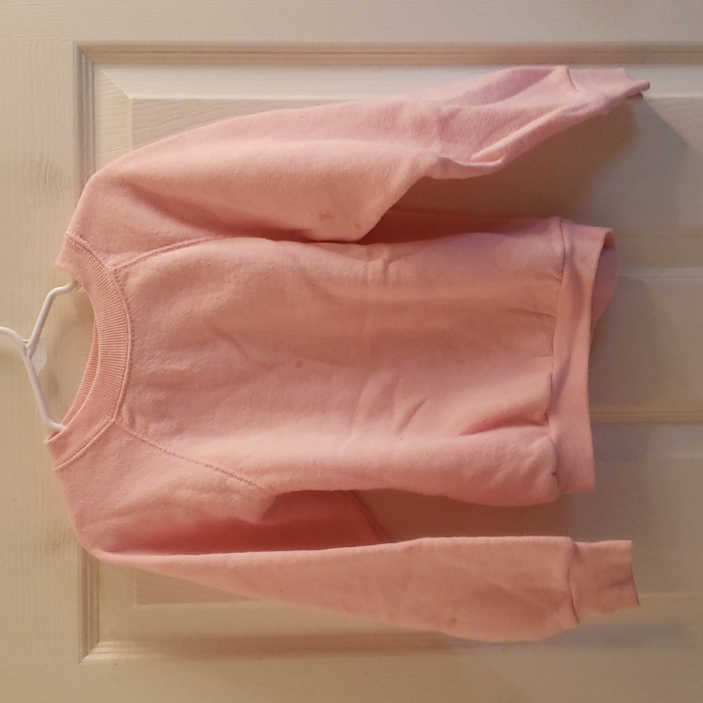 🖤5/$12 Tultex Vintage Early 1990s Pink Sweatshirt Size 7